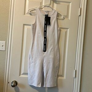NWT Fashion Nova Savage Mode Zip Up Romper
